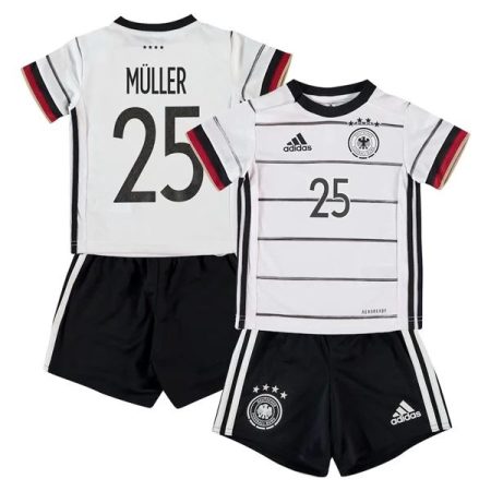 Camisolas de Futebol Alemanha Thomas Müller 25 Criança Principal 2021